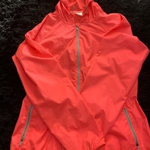 Pink windbreaker